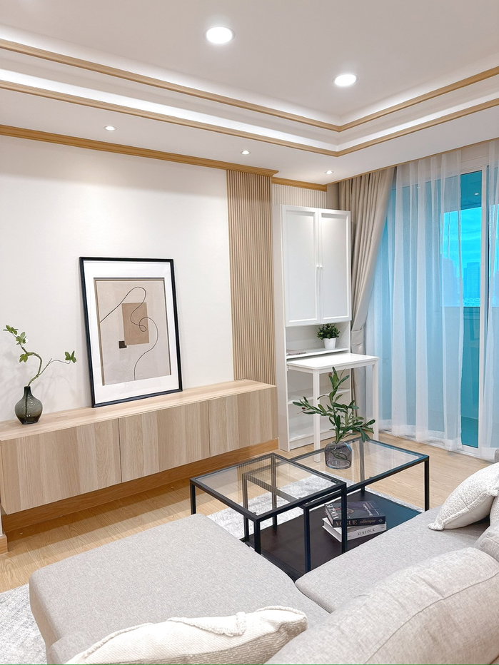 picture Condo for sale, Thapkaew Tower, corner unit, 62 sq.m., tenant included. - 12/17