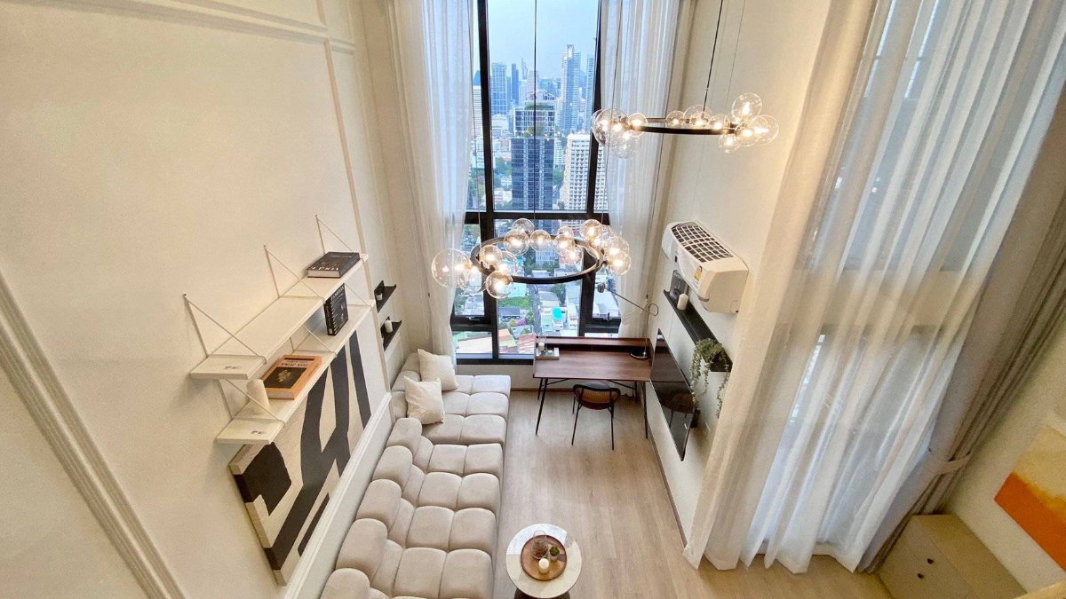 รูป ✨ขายคอนโด Life Rama4– Asoke (ไลฟ์ พระราม4-อโศก) | Duplex วิวสวนเบญจกิติ - รูปที่ 4/11