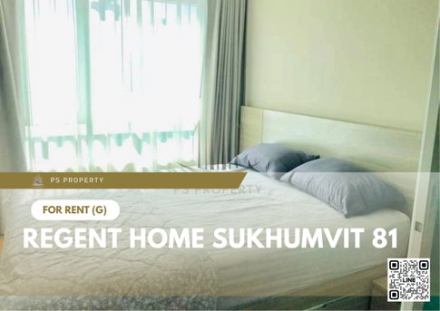 For rent 🔥 Regent Home Sukhumvit 81 🔥 complete furniture and electrical appliances, near BTS On Nut