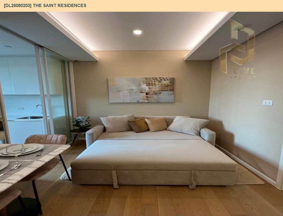 รูป DL26080203 ขายคอนโด เดอะ เซนต์ เรสซิเดนซ์ (The Saint Residences) ใกล้ MRT พหลโยธิน พร้อมเข้าอยู่ โทรด่วน 0653619502 LineID @952jdxxk - รูปที่ 6/10