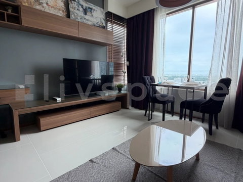 ▚ L05C02ツ ให้เช่า: The Emporio Place 1 ห้องนอน 48ตร.ม. ชั้นสูง ลดราคาพิเศษ รีโนเวทใหม่ทั้งห้อง เปลี่ยนที่นอนใหม่✨