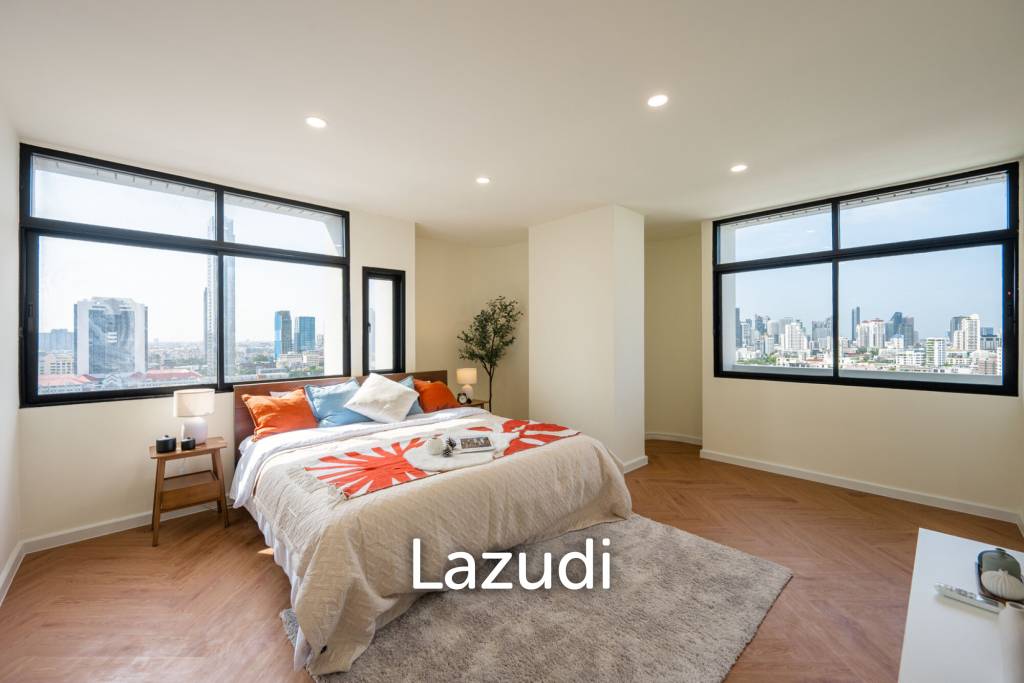 รูป 87 sqm high floor 2 bedroom condo at J.C. Tower Khlong Tan Nuea Bangkok - รูปที่ 41/59