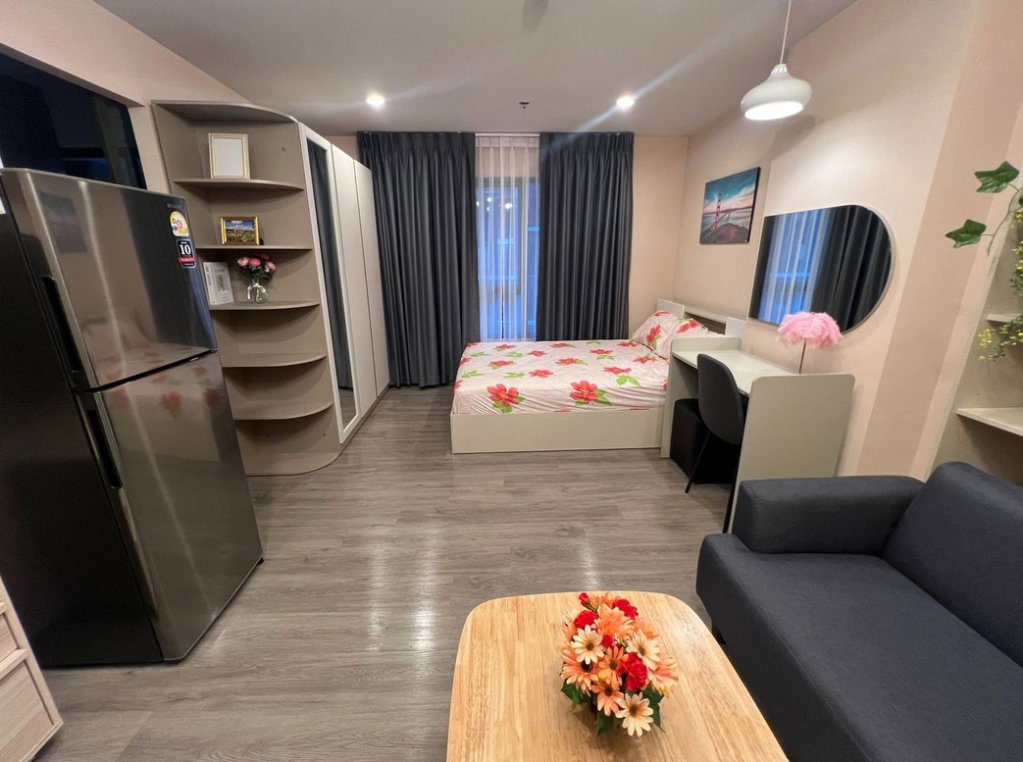รูป 💎 💎 เอลลิโอ สาทร-วุฒากาศ 35 ตรม. ชั้น 26 ตึกเอ 🛌 1 ห้องนอน ห่างจากบีทีเอส 400 เมตร มีรถรับส่งฟรี💎 💎 - รูปที่ 1/12