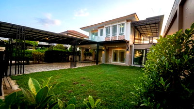 Houses for sale Bangkok : For Sell House MANTHANA VILLAGE RAMINTRA-WONGWAEN 2-story 4 bedroom 4 bathroom