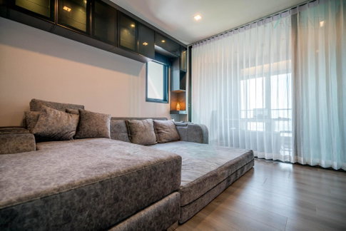 🚩 For Sell Condo THE POLITAN RIVE Building 1, Floor 42,1 bed room, Room size 31.00 sqm