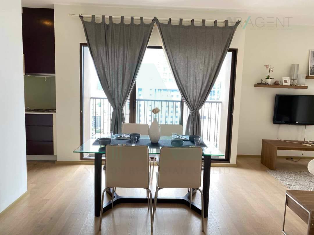 รูป 🚩 ให้เช่าคอนโด โนเบิล รีไฟน์ อาคาร 1 ชั้น 19 2 ห้องนอน ขนาด 72.00 ตรม ใกล้ โรงพยาบาล สมิติเวช - รูปที่ 5/8