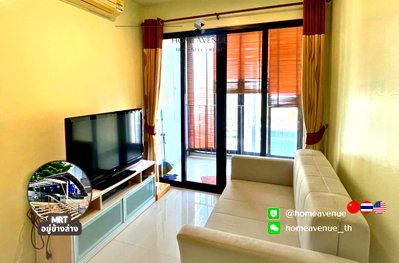 คอนโดให้เช่า : ✨ 1Bed 🚇 ใกล้MRT ห้วยขวาง🌏TM30 Service📲 Line: @homeavenue ⭐HA-19