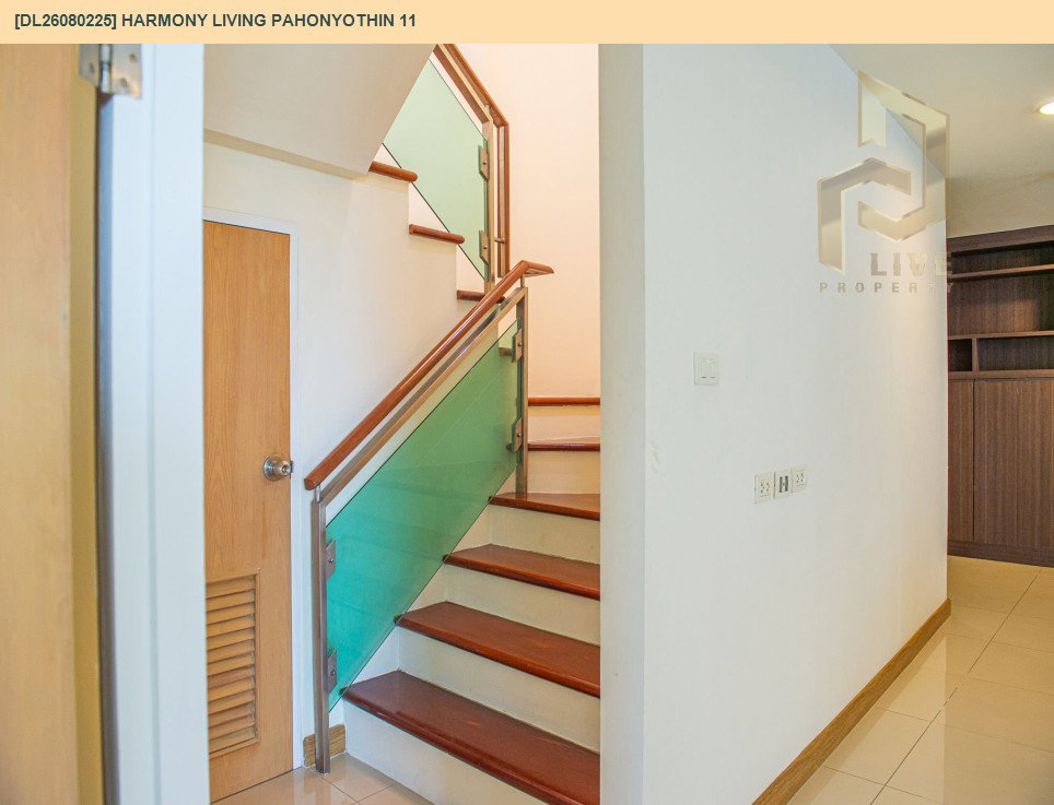รูป DL26080225 ให้เช่าคอนโด ฮาร์โมนี ลิฟวิ่ง พหลโยธิน 11 (Harmony Living Pahonyothin 11) ใกล้ - พร้อมเข้าอยู่ โทรด่วน 0653619502 LineID @952jdxxk - รูปที่ 9/14