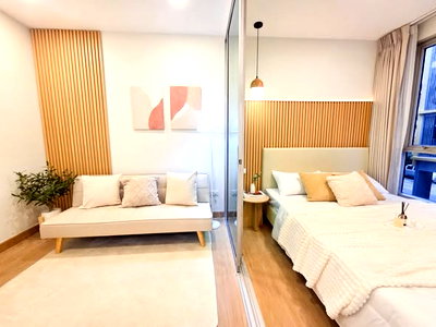 ขายคอนโด : 🔥 ขายห้องรีโนเวทใหม่พลัม คอนโด รามคำแหง 60 อินเตอร์เชนจ์ (Plum Condo Ramkhamhaeng 60 Interchange) ใกล้ MRT สถานีแยกลำสาลี