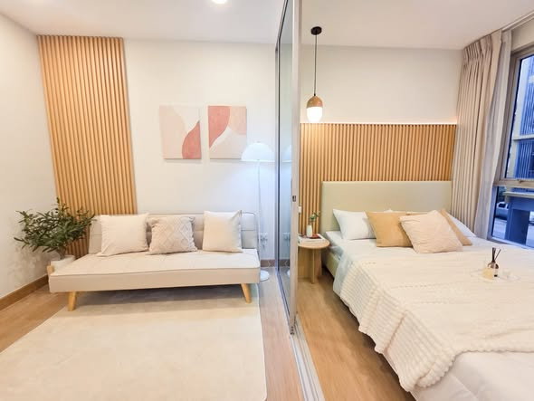 รูป 🔥 ขายห้องรีโนเวทใหม่พลัม คอนโด รามคำแหง 60 อินเตอร์เชนจ์ (Plum Condo Ramkhamhaeng 60 Interchange) ใกล้ MRT สถานีแยกลำสาลี - รูปที่ 1/7