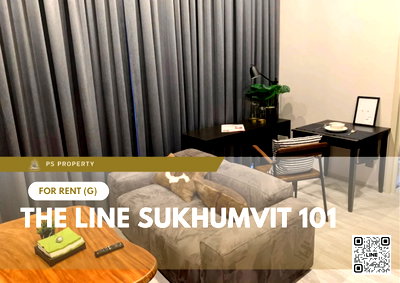 คอนโดให้เช่า : ให้เช่า ✨ THE LINE Sukhumvit 101 ✨ เฟอร์นิเจอร์ และ เครื่องใช้ไฟฟ้าครบ ใกล้ BTS ปุณณวิถี