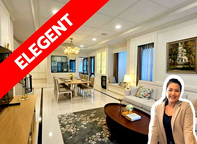เช่าบ้านเดี่ยว กรุงเทพมหานคร : ให้เช่าบ้านหรู Nantawan พระราม 9 กรุงเทพกรีฑา Le Baron Fully Furnished