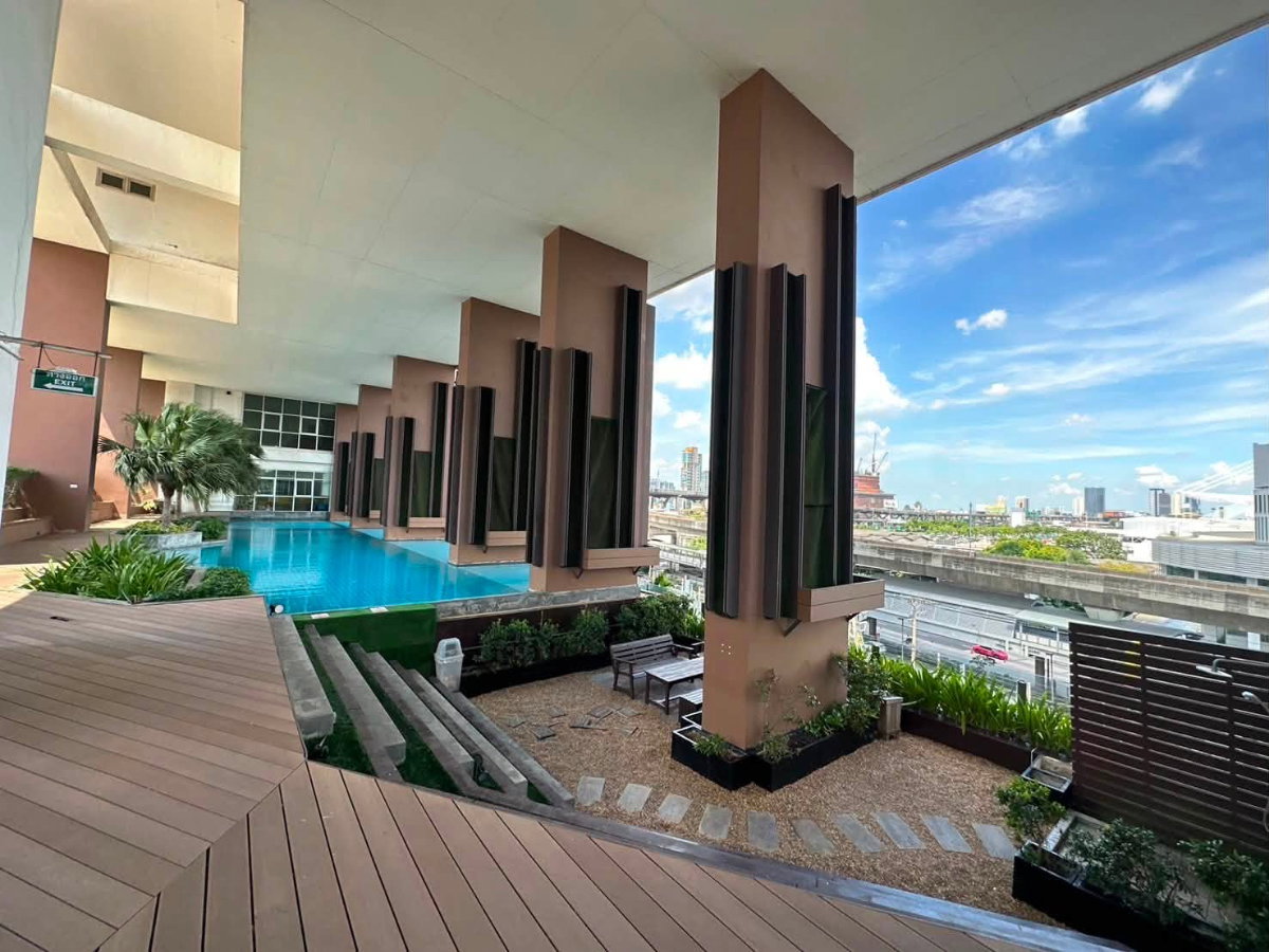 รูป ให้เช่าคอนโด The Coast Bangna ชั้น 23 วิวสวย ห้องกว้าง เฟอร์ฯครบพร้อมอยู่ได้เลย ใกล้รถไฟฟ้า BTS บางนา 200 ม. ใกล้ทางด่วนเพียง 5 นาที - รูปที่ 13/13