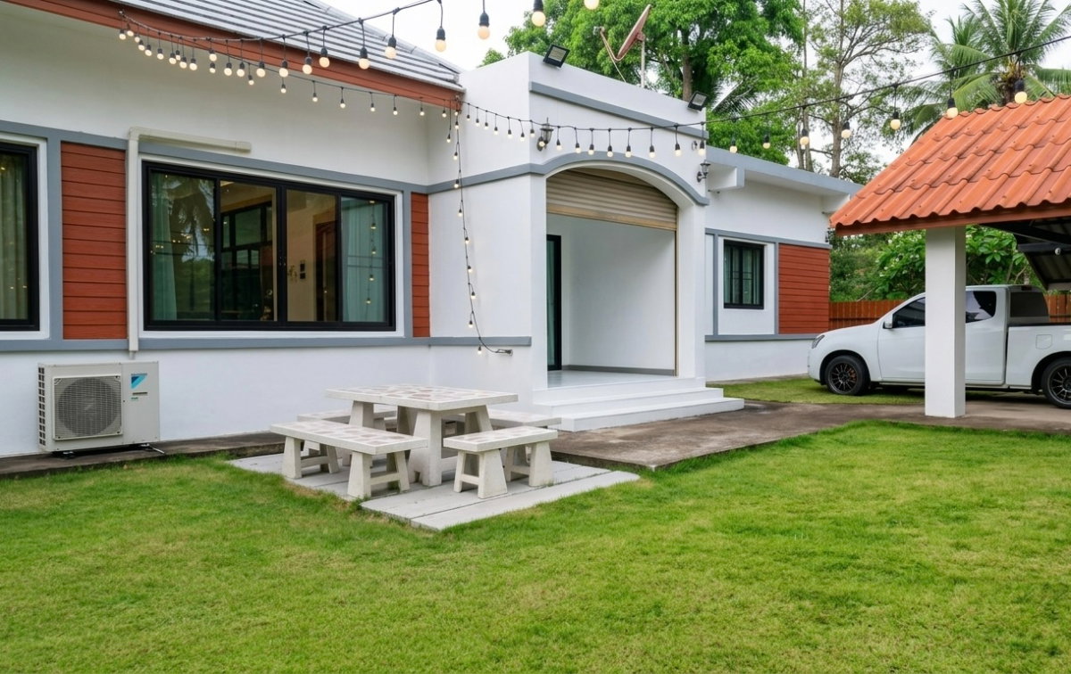 รูป 🏡 ขายพูลวิลล่า พร้อมผู้เช่า รับรายได้ทันที  💰 ราคาขาย 6.7 ล้านบาท  💵 มีผู้เช่าอยู่แล้ว ค่าเช่า 35,000 บาท/เดือน  📄 สัญญาเช่าถึงเดือนสิงหาคม 2570 - รูปที่ 5/26
