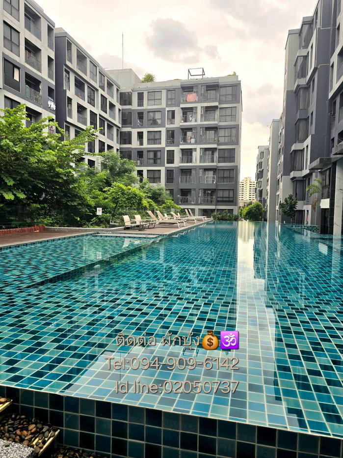 รูป ขายห้องที่คอนโด ไรส์พระราม9 ตกแต่งพร้อมเข้าอยู่ - รูปที่ 13/13
