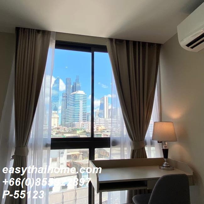 รูป P-55123 ให้เช่า อัลติจูด สามย่าน - สีลม | วิวเมือง | เฟอร์นิเจอร์ครบ | ใกล้ MRT สามย่าน | พร้อมเข้าอยู่ 📞 Line ID: @easythaihome | 085-592-2897 - รูปที่ 6/11