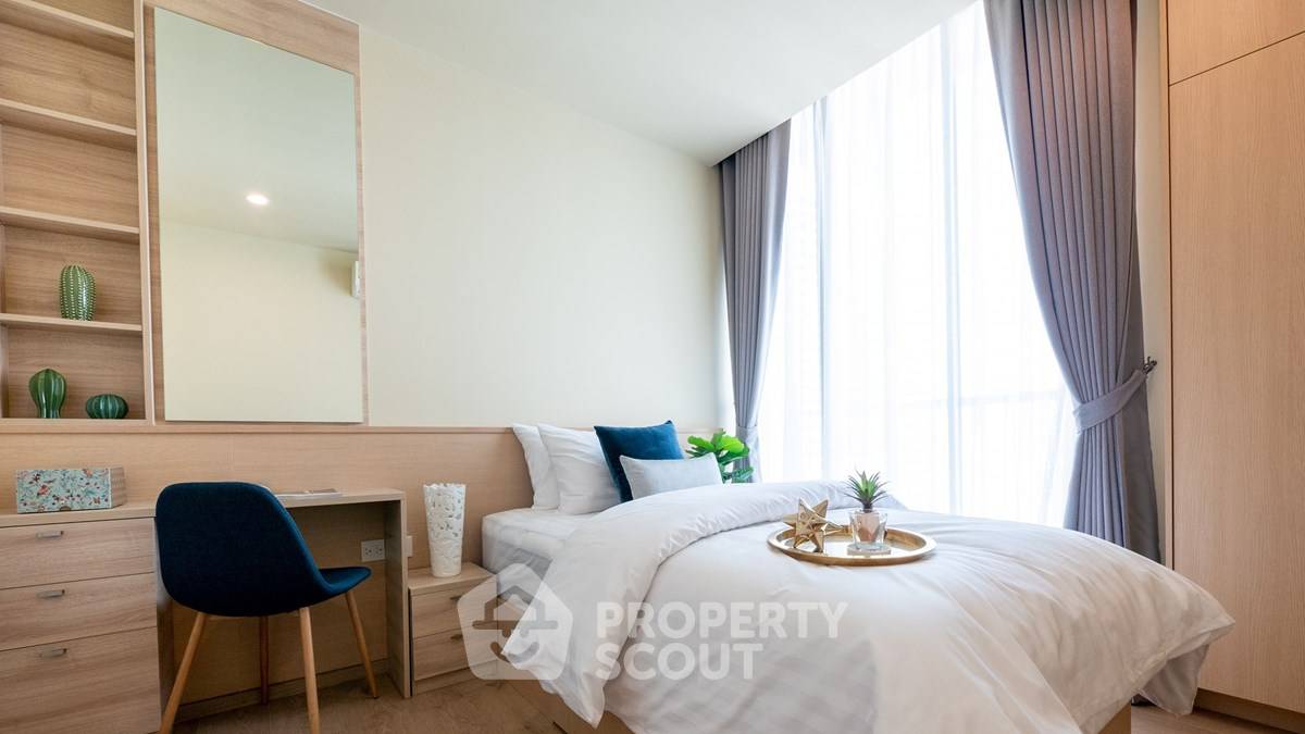 รูป 2 ห้องนอน ชั้น 21 Noble Recole Sukhumvit 19 ใกล้ MRT สุขุมวิท (ID 3161871) - รูปที่ 6/9