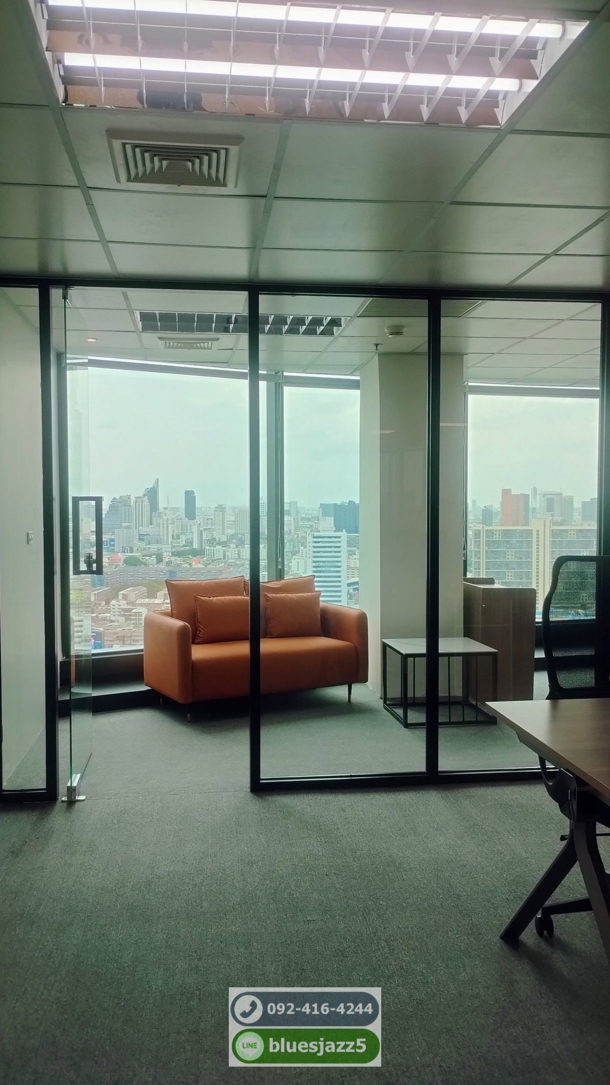 ให้เช่า Skyy9 Centre 51.5ตรม สำนักงานให้เช่า ตกแต่งเฟอร์ฯครบ พร้อมใช้งาน ใกล้ MRT พระราม9 เซ็นทรัล พระราม 9 รพ.พระราม 9