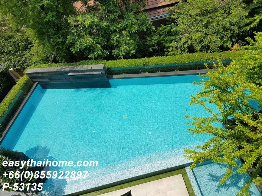 รูป P-53135 ให้เช่า ไฮฟ์ สุขุมวิท 65  | วิวสระว่ายน้ำ | เฟอร์นิเจอร์ครบ | ใกล้ BTS พระโขนง | พร้อมเข้าอยู่ 📞 Line ID: @easythaihome | 085-592-2897 - รูปที่ 2/8