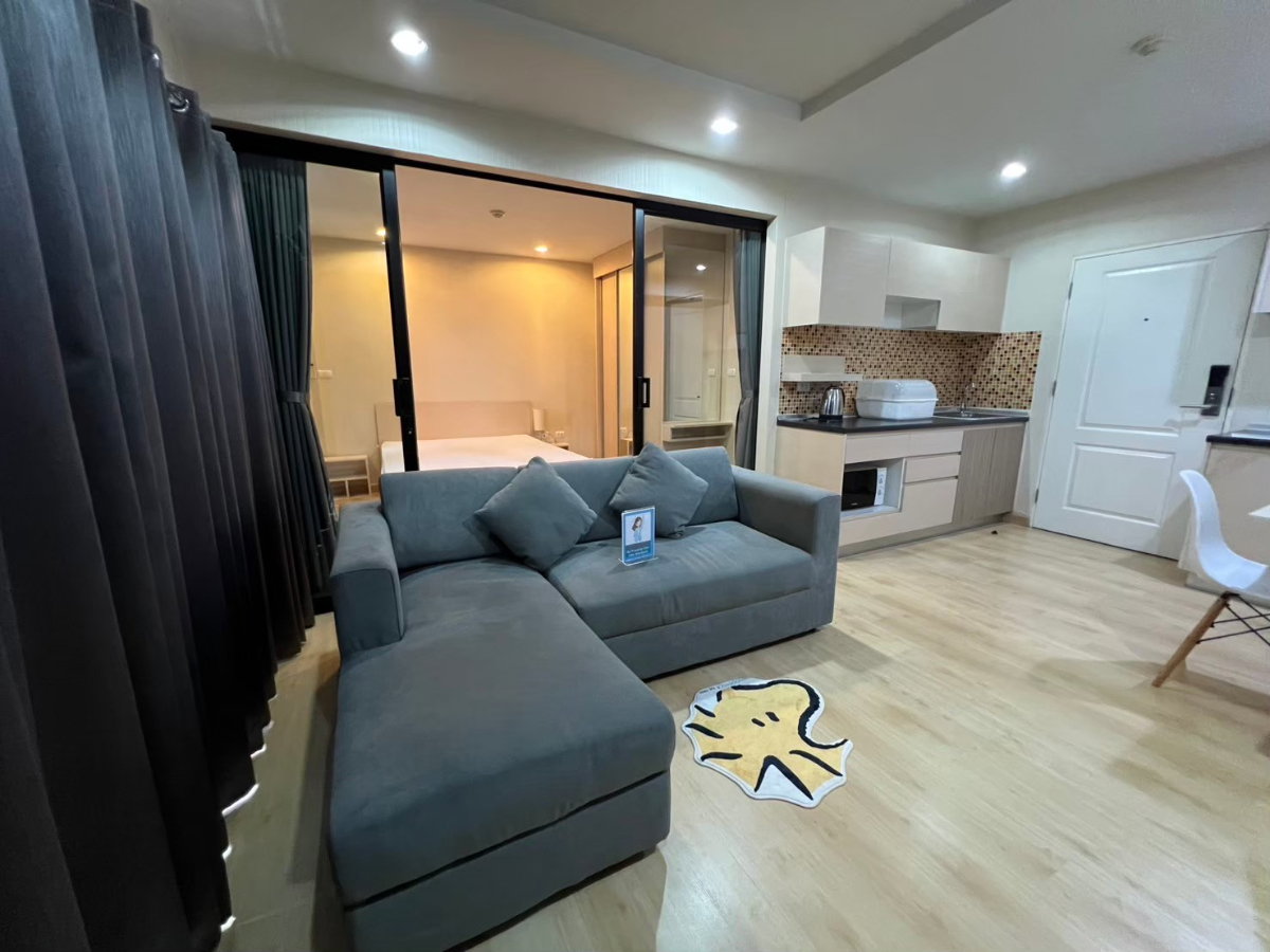 รูป POV : หาห้องราคา 8,500 ยังไงให้ได้เช่าเลย💥💞 ราคาดีเฟอร์ครบตึกซานฟราน 1bed37 ตรม.ชั้น 3ห้องกว้างมาก💟 นัดชมห้องได้ค่ะ❣ - รูปที่ 2/21