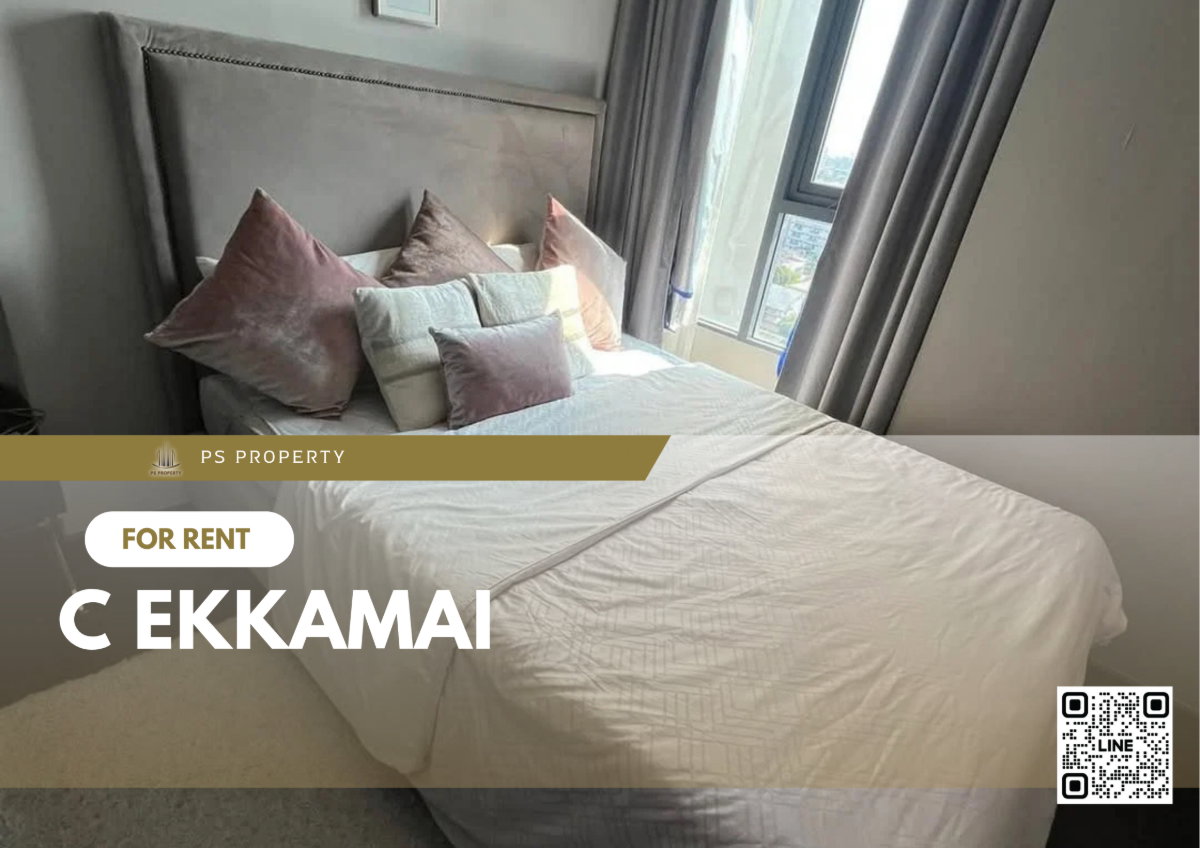 รูป ให้เช่า ✨ C Ekkamai ✨ เฟอร์นิเจอร์ เครื่องใช้ไฟฟ้าครบ ใกล้ BTS เอกมัย - รูปที่ 1/5