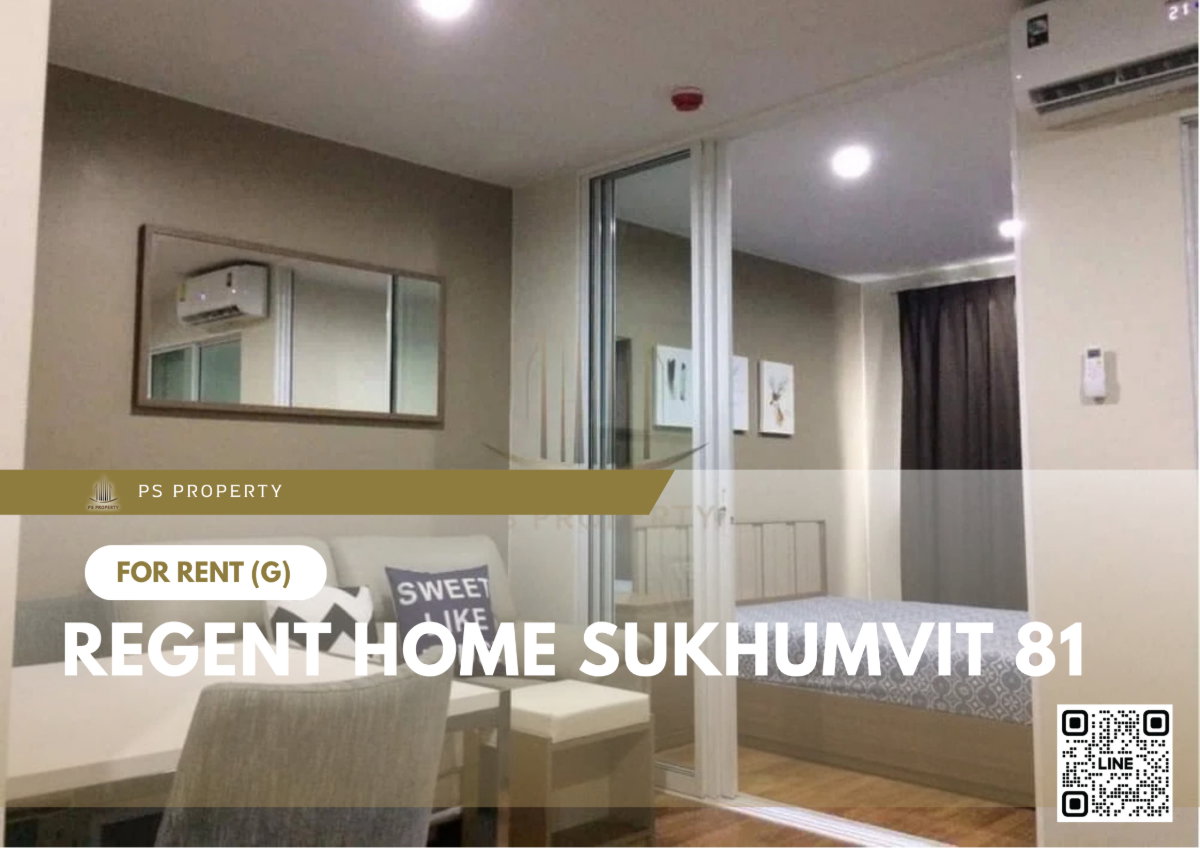 รูป ให้เช่า 📍 Regent Home Sukhumvit 81 📍 ใกล้ BTS อ่อนนุช เฟอร์นิเจอร์ และ เครื่องใช้ไฟฟ้าครบ - รูปที่ 1/11