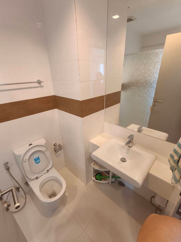 รูป 🔥 ให้เช่า Ideo Verve Sukhumvit ชั้น 22 (31.66 ตร.ม.) ติด BTS อ่อนนุช 0 เมตร | วิวสูง เฟอร์ครบ พร้อมเข้าอยู่! - รูปที่ 8/9