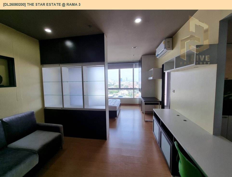 รูป DL26080200 ให้เช่าคอนโด เดอะ สตาร์ เอสเตท แอท พระราม 3 (The Star Estate @ Rama 3) ใกล้ BRT วัดปริวาส พร้อมเข้าอยู่ โทรด่วน 0653619502 LineID @952jdxxk - รูปที่ 12/12