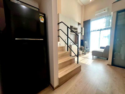 Condos for rent New Petchburi Road Bangkok : 🔥🔥Promotion 35000Baht Only!! IDEO Rama 9 - Asoke🌲Brand new room, beautiful city view!!