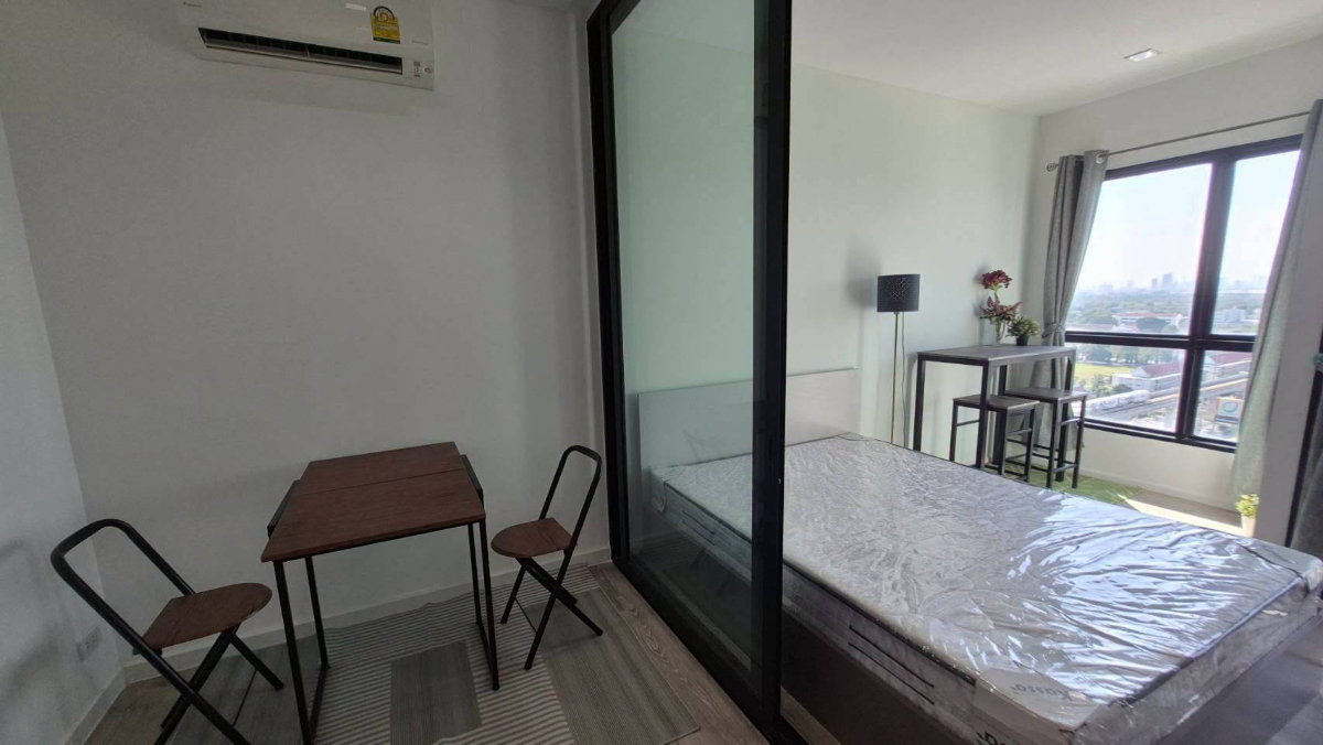 รูป ให้เช่าคอนโด Knightsbridge Sky River Ocean เฟอร์ฯครบพร้อมอยู่ ห้องชั้น 17 วิวแม่น้ำ ทำเลดีเดินทางสะดวก ใกล้ BTS สถานีปากน้ำ 200 เมตร - รูปที่ 6/13