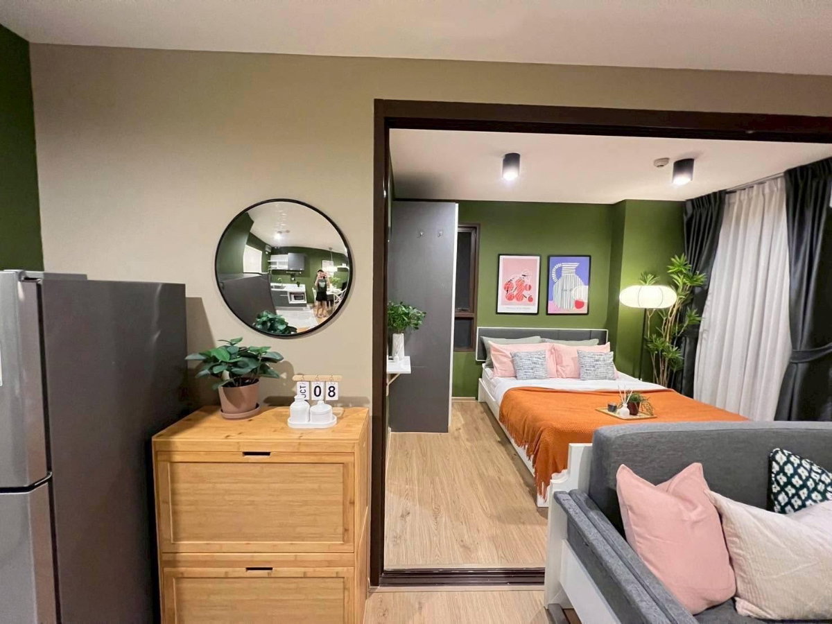 รูป ให้เช่า Zcape 3 Condo หลังเซนทรัล เฟอร์ครบพร้อมเข้าอยู่ - รูปที่ 2/8