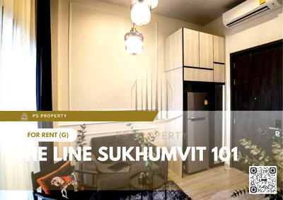 Condos for rent : For rent ✨ THE LINE Sukhumvit 101 ✨ complete furniture and electrical appliances, near BTS Punnawithi.