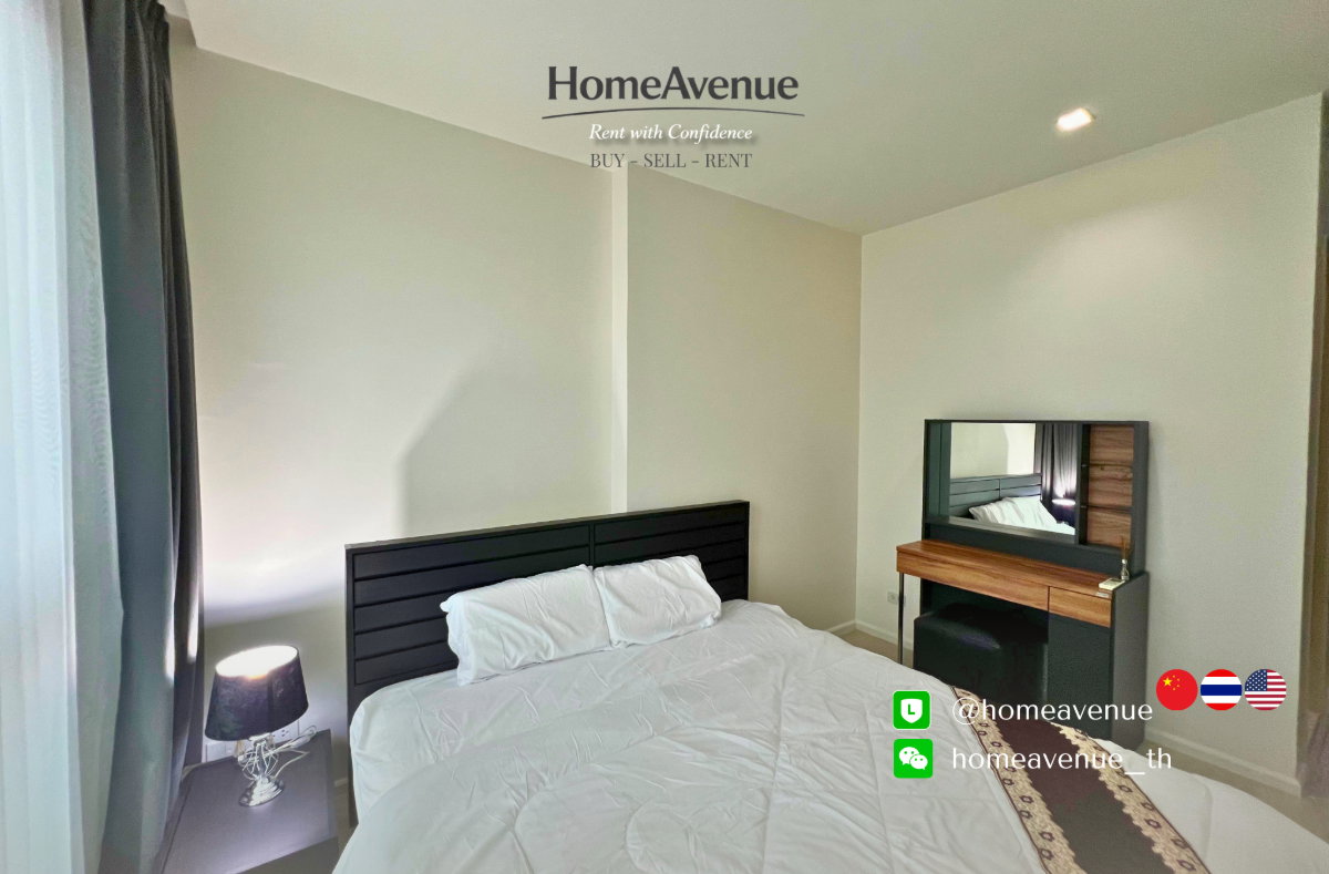 รูป ✨ 1Bed 🚇 ใกล้MRT สุทธิสาร🌏TM30 Service📲 Line: @homeavenue ⭐HA-2058 - รูปที่ 5/9