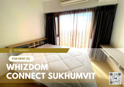 คอนโดให้เช่า : ให้เช่า ✨ Whizdom Connect Sukhumvit ✨ ตกแต่งสวยครบพร้อมเฟอร์นิเจอร์ เครื่องใช้ไฟฟ้า ใกล้ BTS ปุณณวิถี
