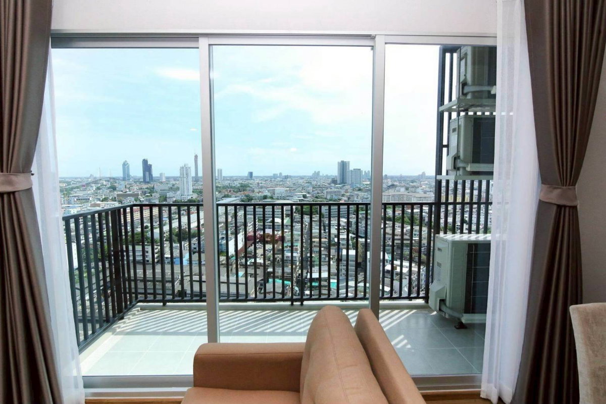 รูป FD-001770🔥 ห้องใหม่เข้า | Fuse Chan–Sathorn | 2 ห้องนอน 2 ห้องน้ำ | 57 ตร.ม. | ชั้น 17 | ใกล้ BTS เซนต์หลุยส์ - รูปที่ 2/10