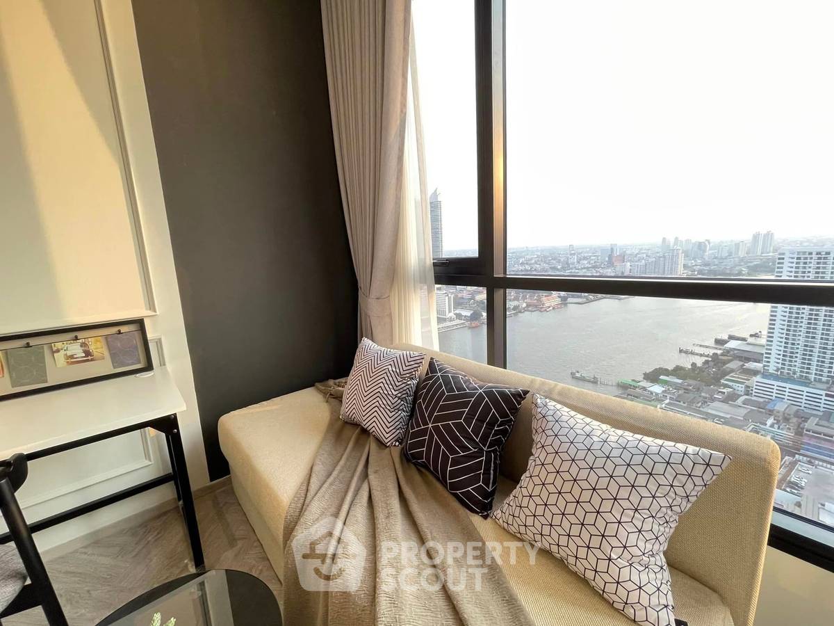 รูป ชั้น 34 คอนโดหนึ่งห้องนอน Chapter Charoennakhorn - Riverside ใกล้ BTS กรุงธนบุรี (ID 997351) - รูปที่ 8/13