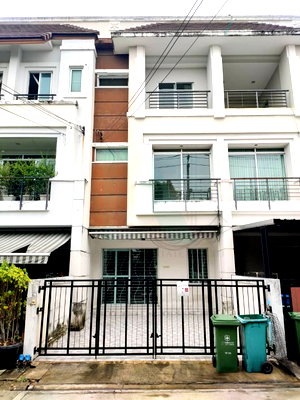 Townhouses for sale Prasert Manukit Road : 📌 For Sell Town house BAAN KLANG MUANG SWISS TOWN KASET-NAWAMIN 2-story 3 bedroom 3 bathroom