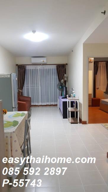 รูป P-55743 🔥 ให้เช่าคอนโดห้องใหญ่ 50 ตรม. City Home Sukhumvit ใกล้ BTS อุดมสุข เดินเพียง 330 ม. ชั้น 5 Line ID: @easythaihome 085-592-2897 - รูปที่ 11/11