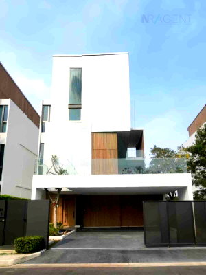Houses for rent Saphan Sung : 📌 For Rent 3-story House VIVE RAMA 9 4 bedroom 4 bathroom