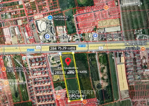 ขายที่ดิน 313.3 ล้านบาท ศาลาธรรมสพน์ ทวีวัฒนา กรุงเทพฯ (ID 3165876)