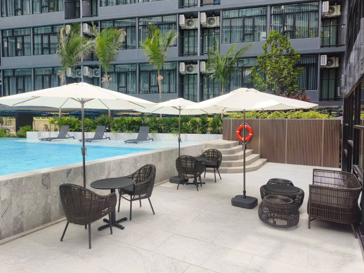 รูป 🔥 ปล่อยด่วน! คอนโดห้องมุม 2 ห้องนอน วิวสวยที่สุดในโครงการ 🔥 The Indeed Condo Prime Amata (ดิ อินดีด คอนโด ไพรม์ อมตะ) - รูปที่ 35/44