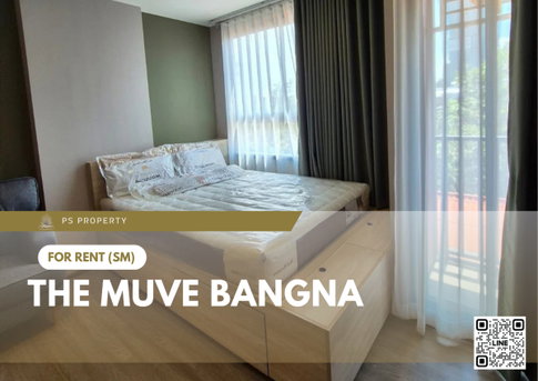 ให้เช่า 🔥 The muve bangna 🔥 เฟอร์นิเจอร์ และ เครื่องใช้ไฟฟ้าครบ ใกล้ BTS บางนา