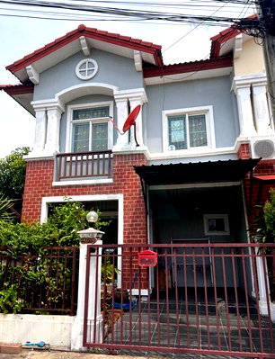 Townhouses for sale Ruamrudee International School Early Years Campus : 📌 For Sell Town house THE CONNECT 5 WONGWAEN-RAMINTRA 2-story 3 bedroom 2 bathroom