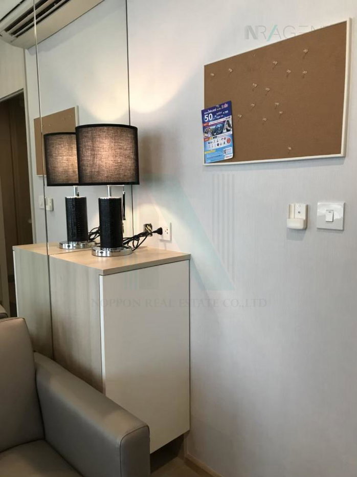 picture 🎉 For rent condo NOBLE REVOLVE RATCHADA Building 1, Floor 28,Studio, Room size 23.00 sqm - 7/8