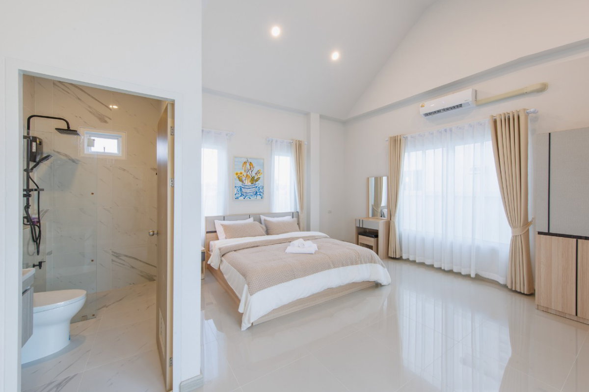 รูป 🏡✨ ให้เช่า Pool Villa ชั้นเดียว สร้างใหม่ บรรยากาศเงียบสงบ เดินทางสะดวก | หางดง เชียงใหม่ ✨🏊  AHD-V0105 - รูปที่ 7/12