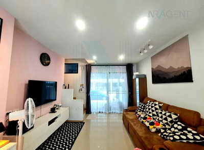 Townhouses for rent Bangkok : 📌 For Rent 3-story Townhouse TIME HOME 2 SUANLUANG-ONNUT 3 bedroom 2 bathroom