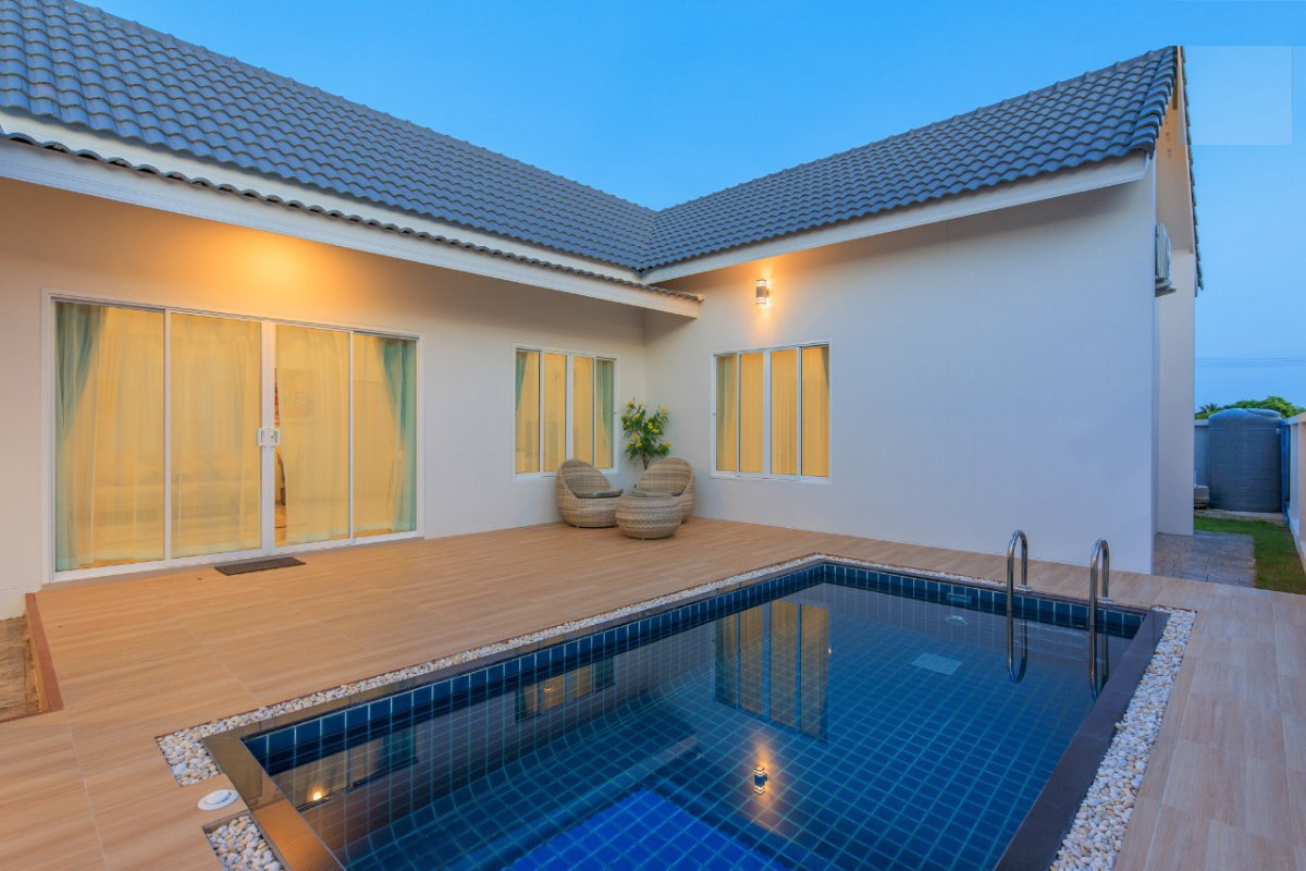 รูป 🏡✨ ให้เช่า Pool Villa ชั้นเดียว สร้างใหม่ บรรยากาศเงียบสงบ เดินทางสะดวก | หางดง เชียงใหม่ ✨🏊  AHD-V0105 - รูปที่ 2/12
