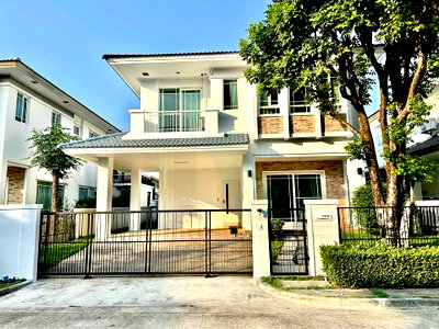 เช่าบ้านเดี่ยว กรุงเทพมหานคร : 📌 ให้เช่าบ้านเดี่ยว 2 ชั้น มัณฑนา อ่อนนุช - วงแหวน 3 3 ห้องนอน 3 ห้องน้ำ
