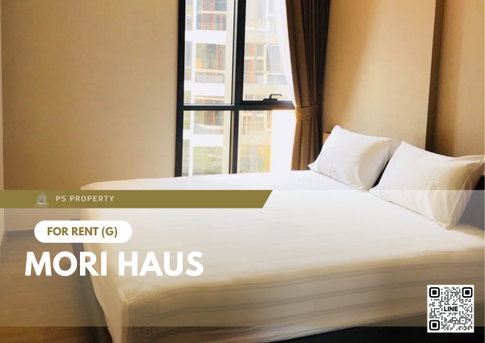 For rent 📍 Mori Haus 📍 near BTS On Nut, complete with furniture and electrical appliances.