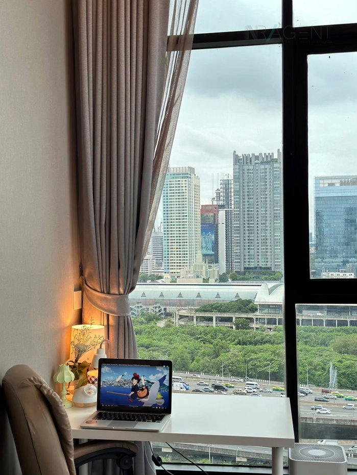 รูป 🎉 ให้เช่าคอนโด ไนท์บริดจ์ สเปซ พระราม 9 อาคาร 1 ชั้น 17 Duplex ขนาด 45 ตรม ใกล้ Central พระราม 9 - รูปที่ 6/8